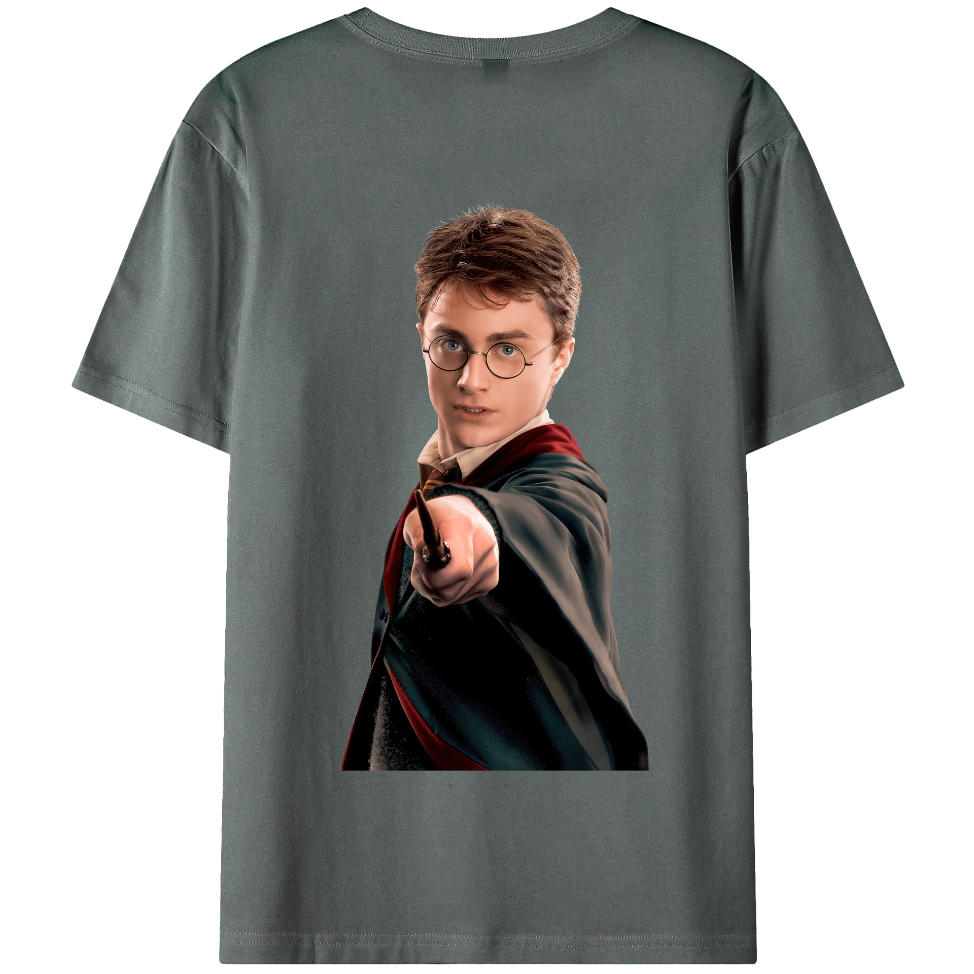 （画像用） Harry Potter ハリー・ポッターシリーズ 綿100％半袖Tシャツ（背面プリント）
